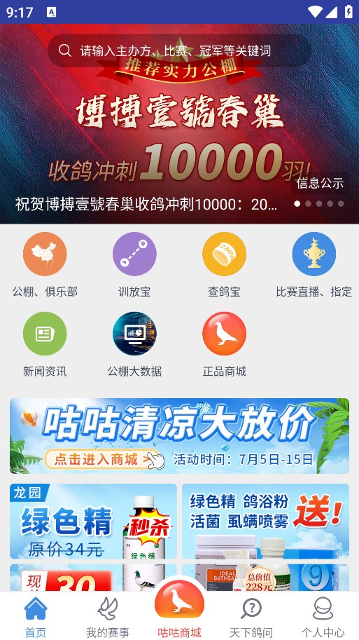 咕咕信鸽