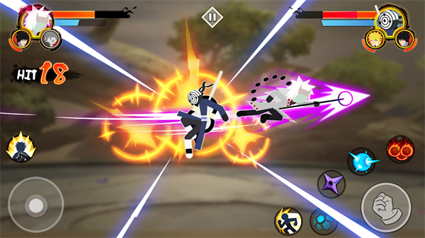 火柴人忍者3v3手游