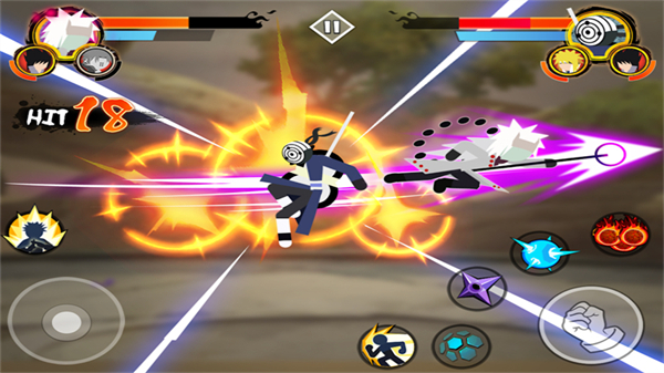 火柴人忍者3v3手游