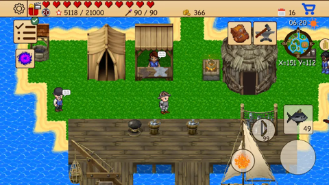 生存RPG5海盗冒险之旅手游